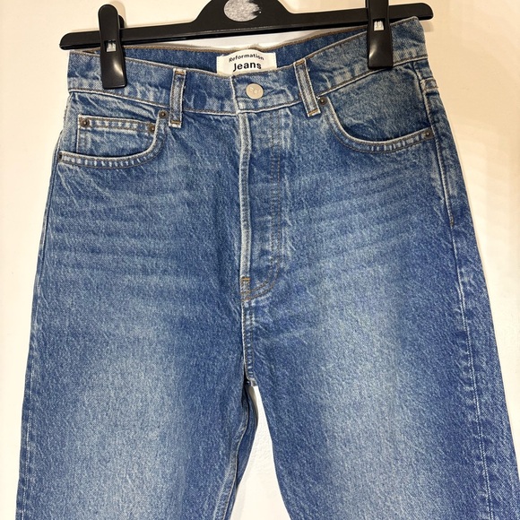Reformation Denim Straight Leg Jeans - Picture 3 of 14